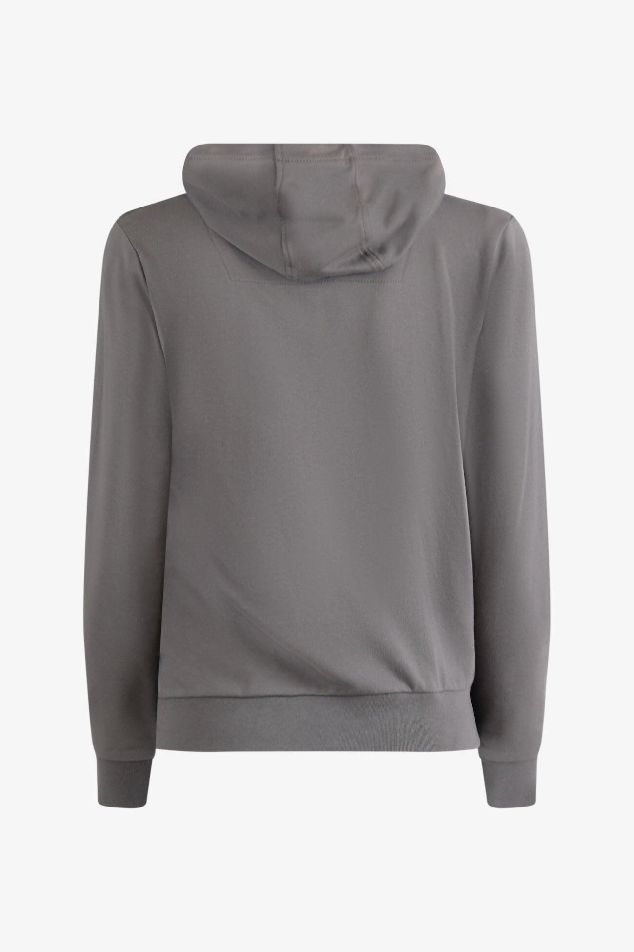 Felpa Esercito con zip e cappuccio donna 2/3