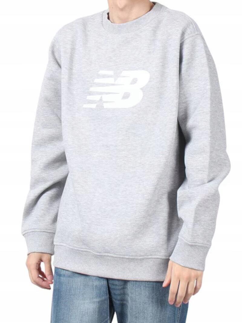 Bluza Męska New Balance Ciepła Bawełniana Z Kapturem 3/6