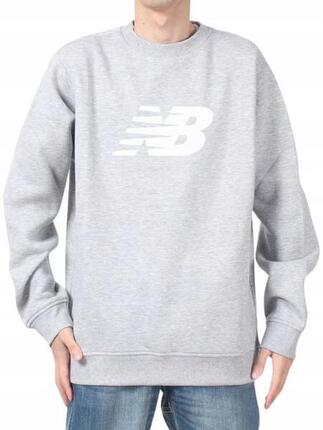 Bluza Męska New Balance Ciepła Bawełniana Z Kapturem