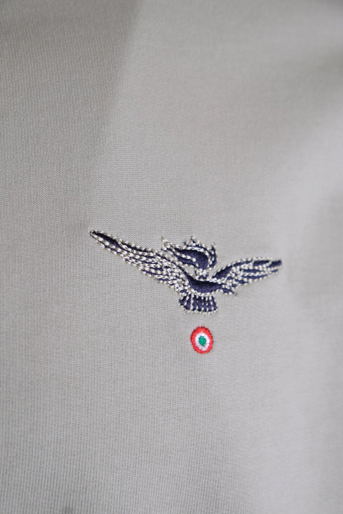 Felpa Aviazione Esercito con zip uomo 3/4