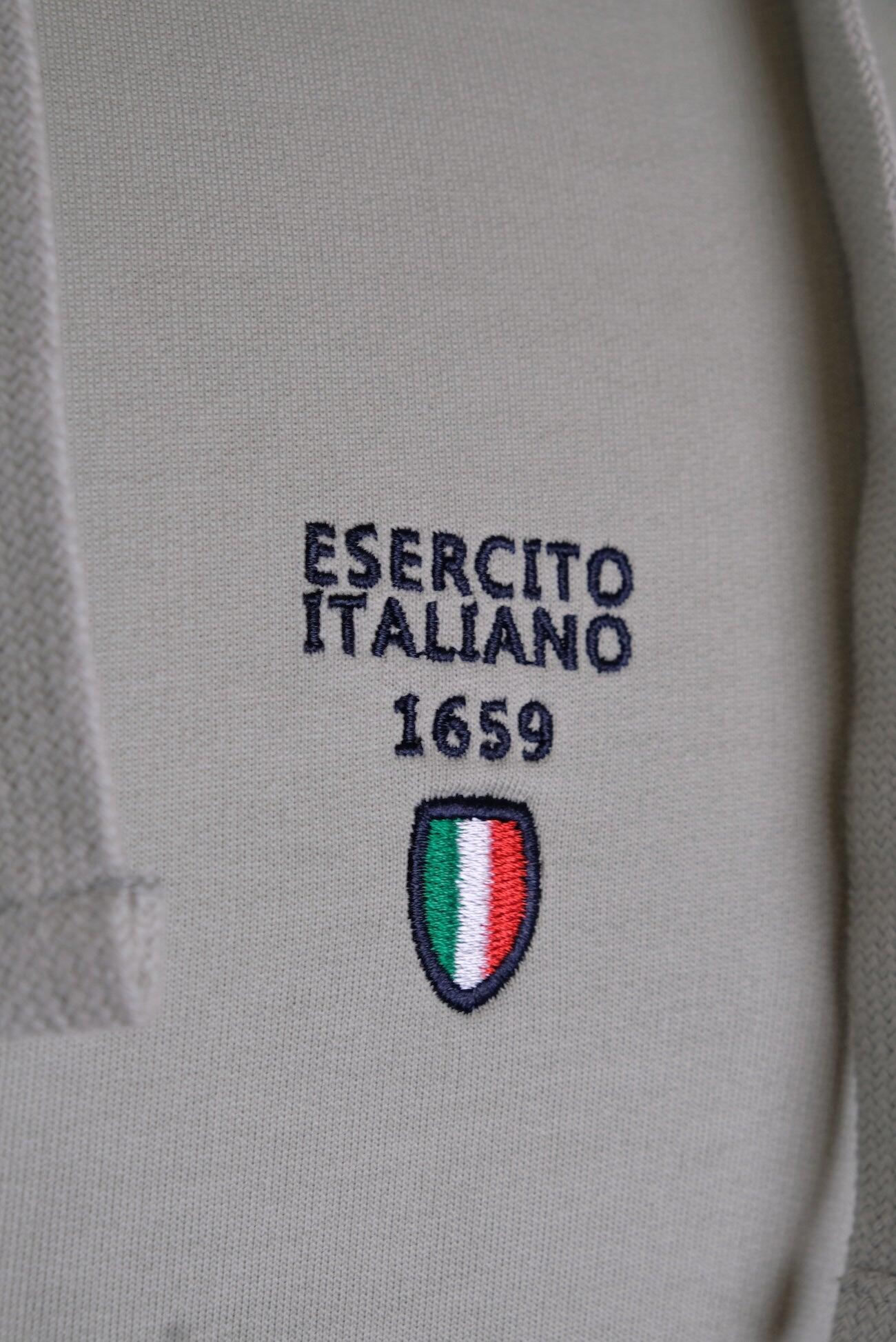 Felpa Esercito con cappuccio uomo 3/4