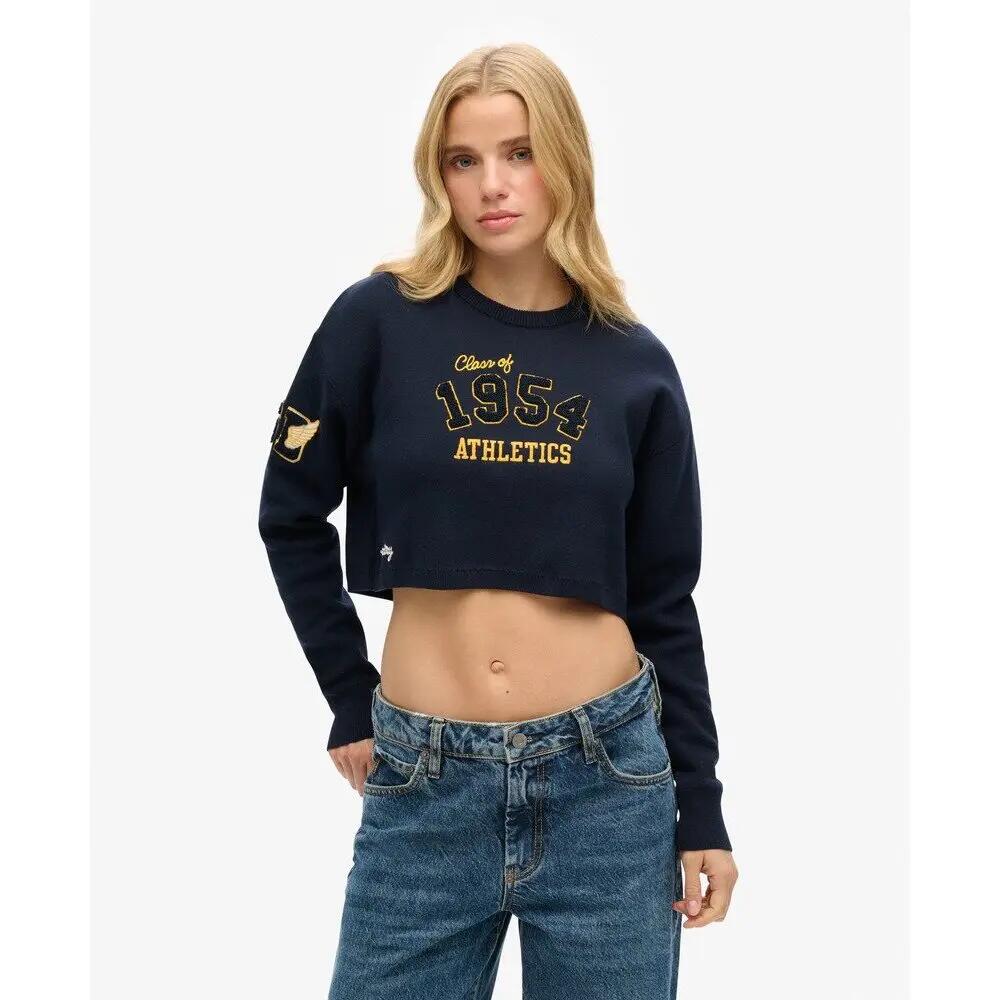 Maglione da donna Superdry Varsity 2/7