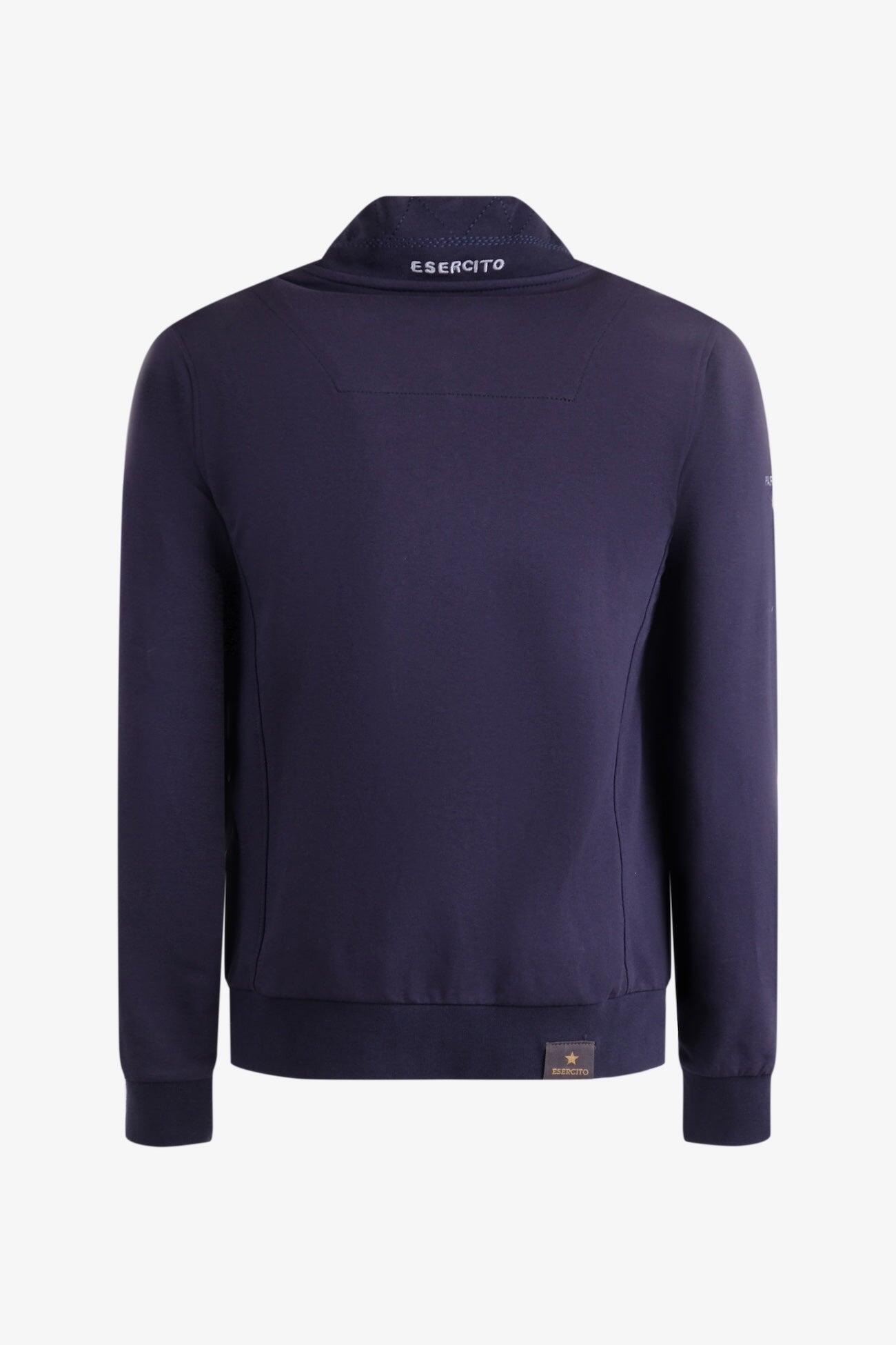 Felpa Folgore con zip uomo 2/5