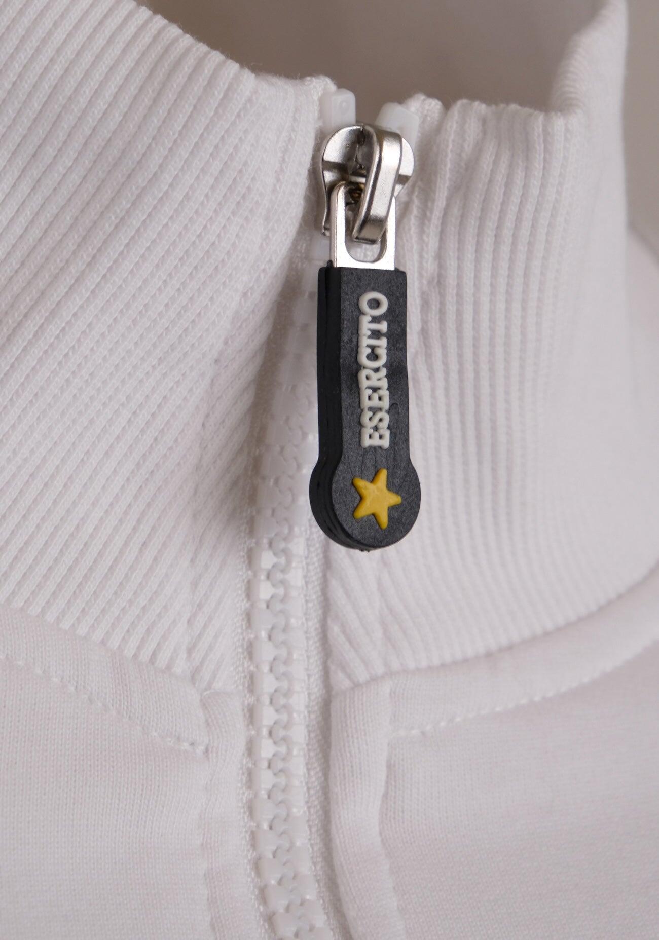 Felpa Esercito con zip uomo 4/5