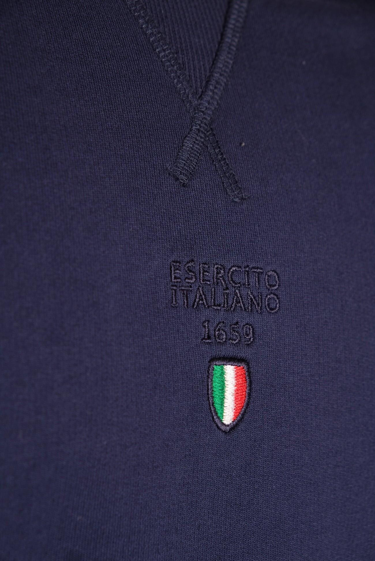 Felpa Esercito girocollo uomo 3/4