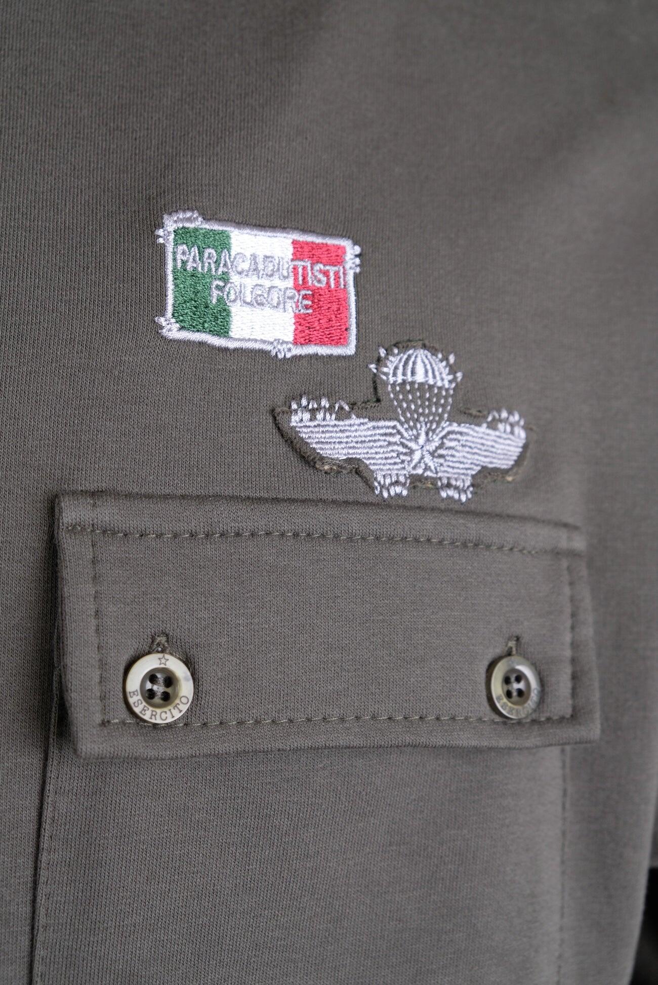Felpa Folgore con zip uomo 4/5