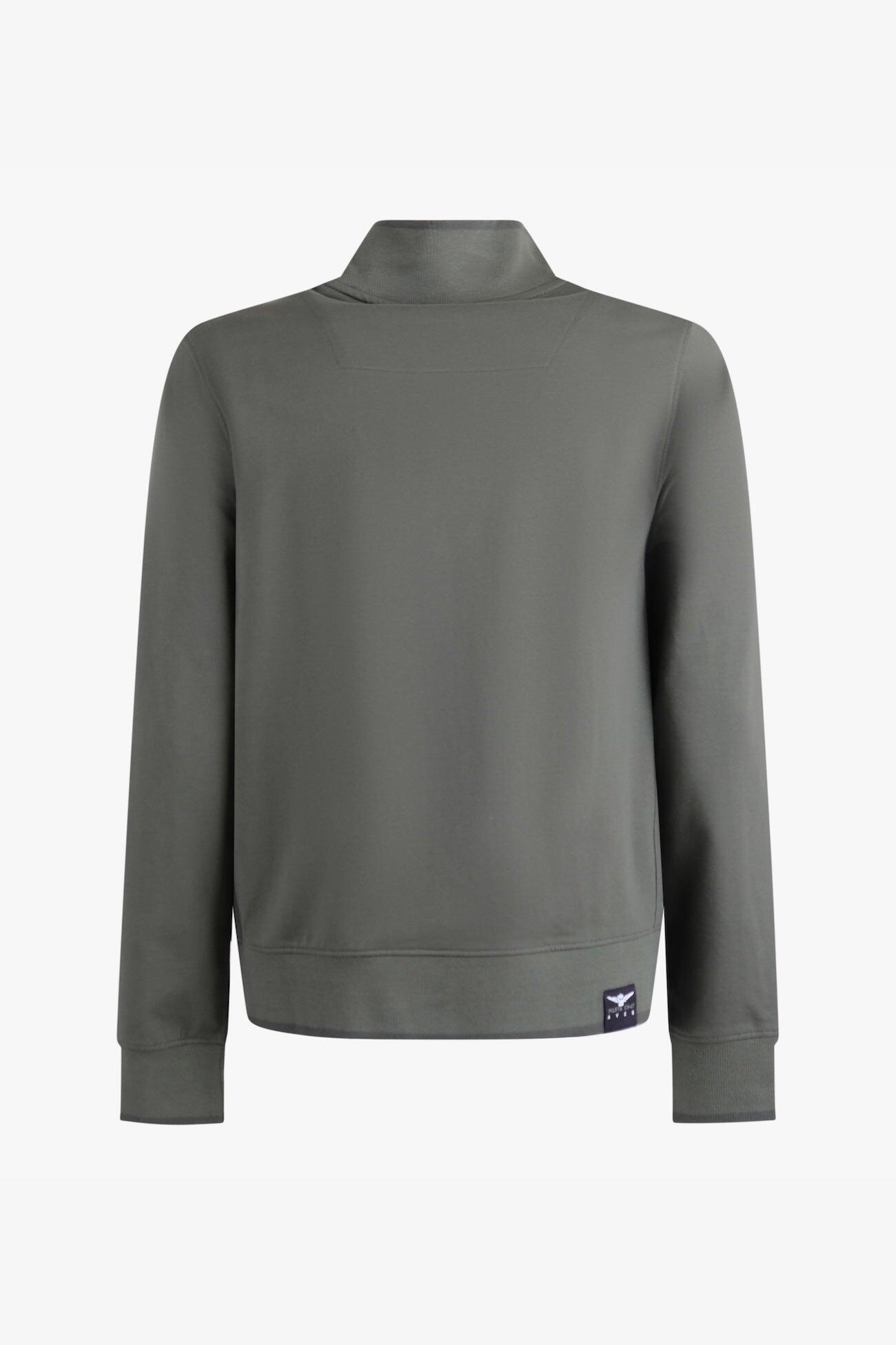 Felpa Aviazione Esercito con zip uomo 2/4