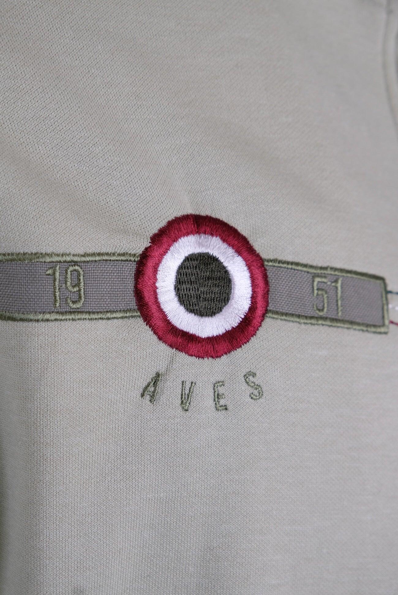 Felpa Aviazione Esercito con zip uomo 3/5