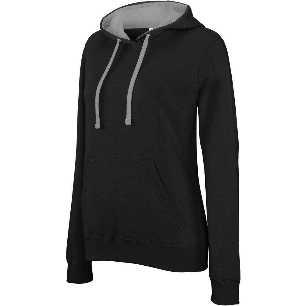 Hoodie Damen Kariban Contrastée 2/2