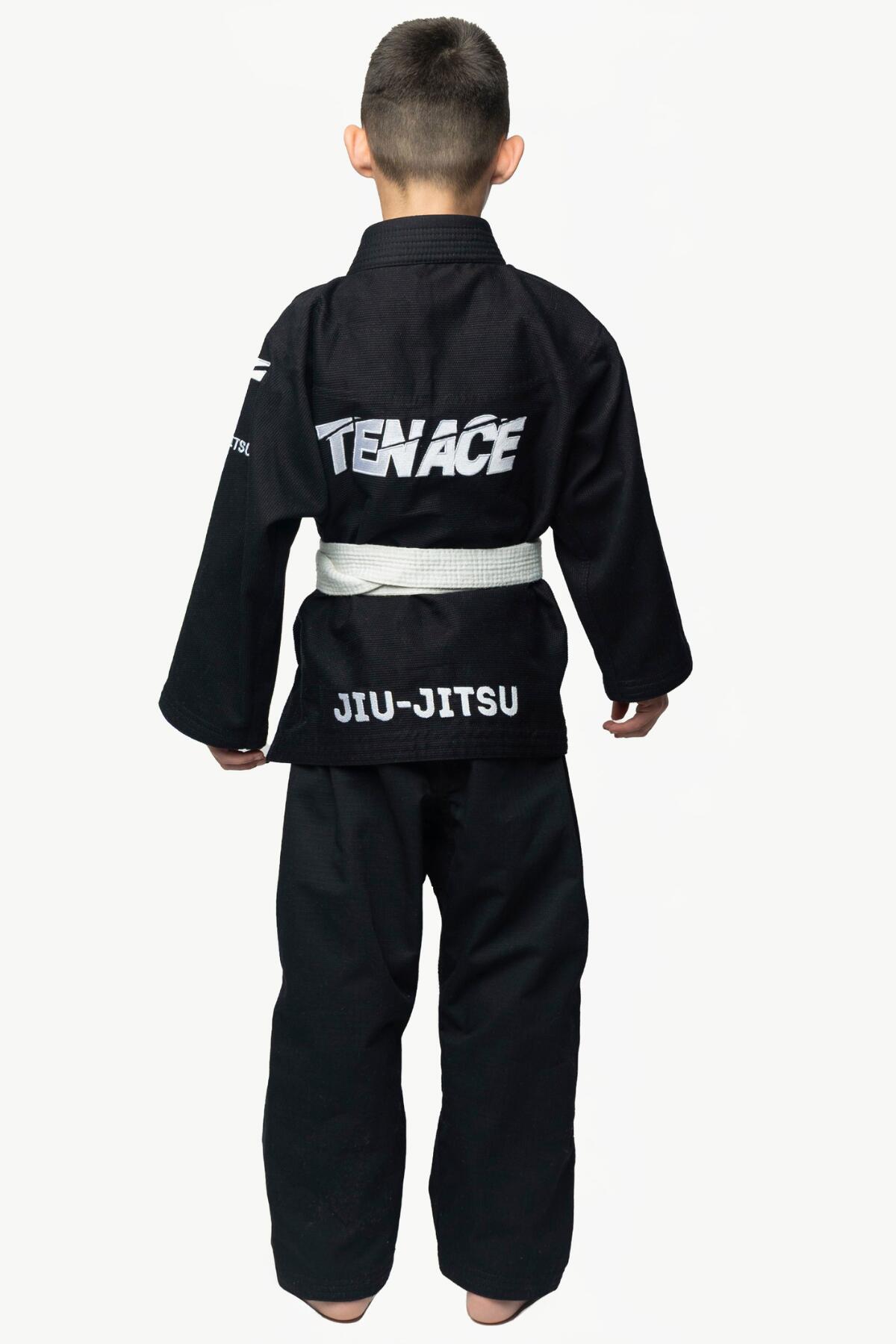 Kimono Noir Enfant BJJ Tenace 2/5