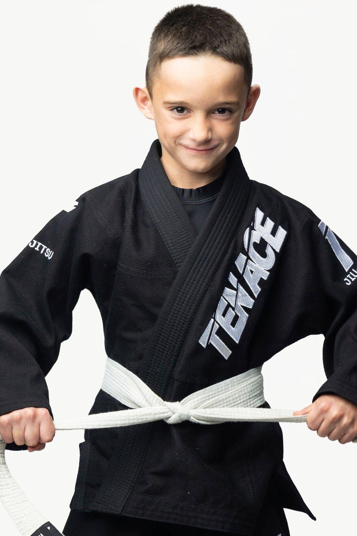 Kimono Noir Enfant BJJ Tenace 5/5