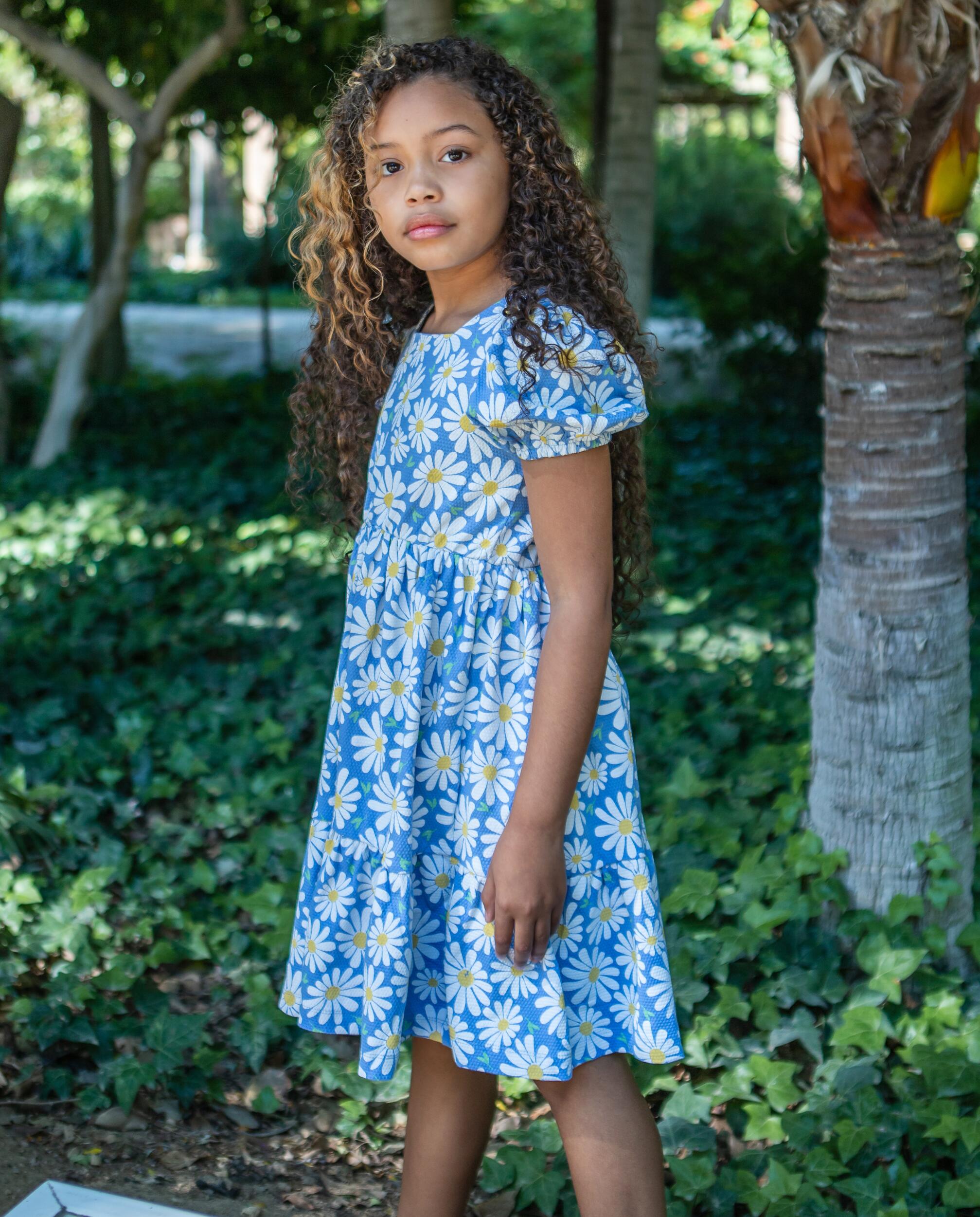 Vestido de niña estampado 5/5