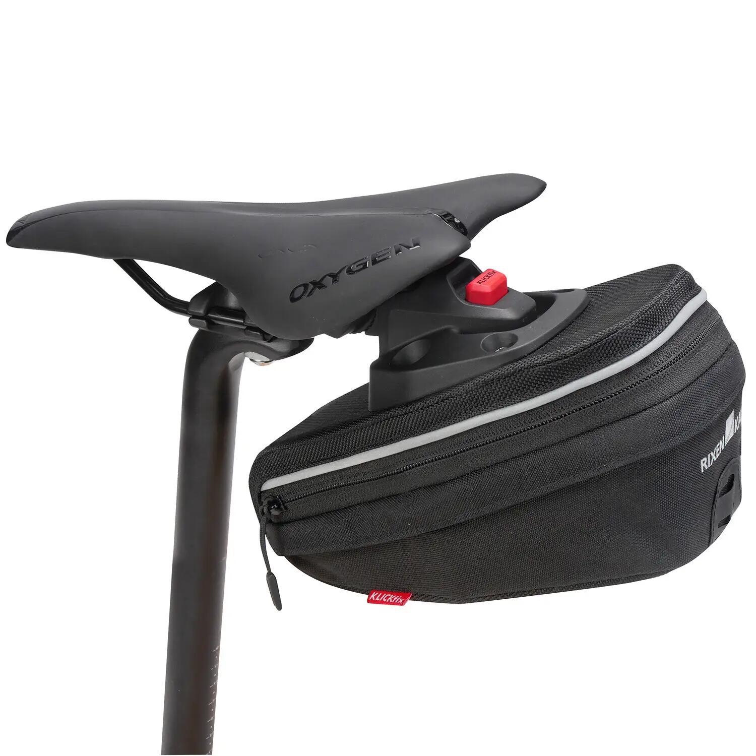 RIXEN & KAUL Bikepack Sport Expandable zadeltas 1 L (+6 L) KLICKfix zwart 3/5