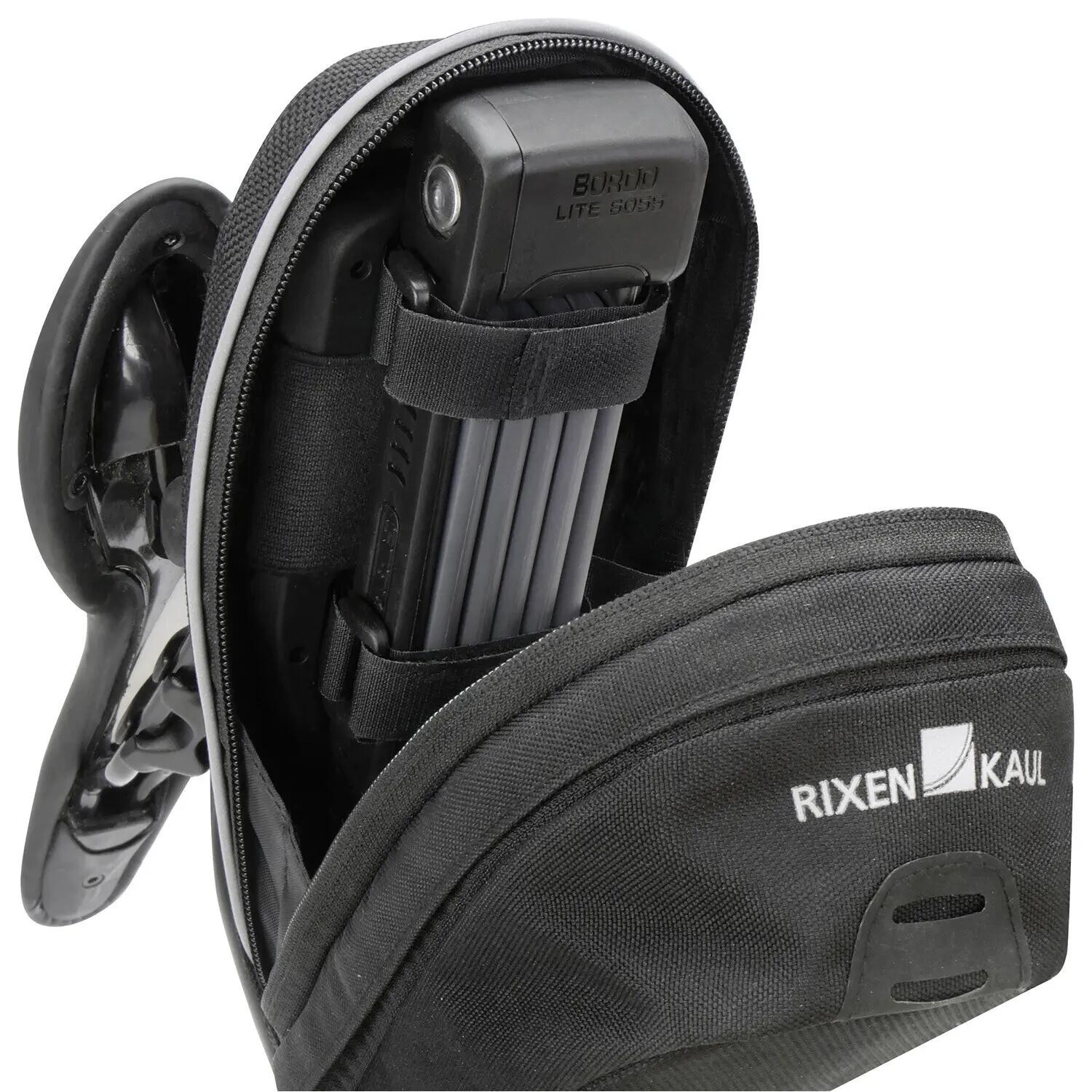 RIXEN & KAUL Bikepack Sport Expandable zadeltas 1 L (+6 L) KLICKfix zwart 2/5