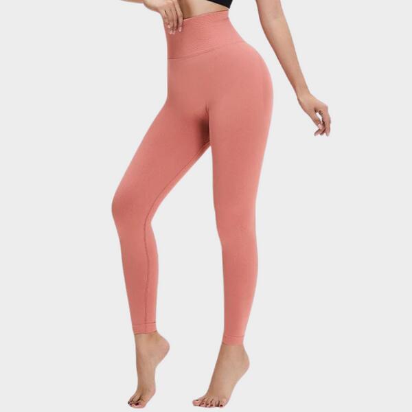 Colanti dama de fitness modelatori cu talie inalta, marimea S, 82x28x30, roz