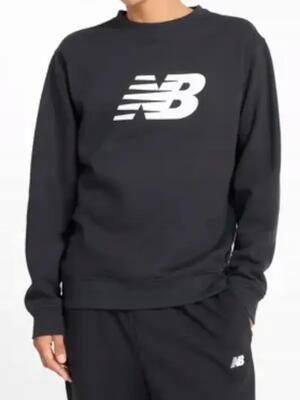 Felpa New balance modello MT43905-BK per uomini