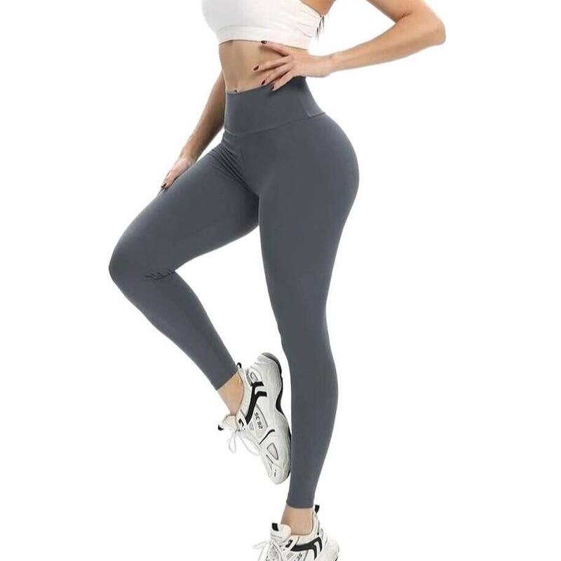 Colanti dama de fitness modelatori cu talie inalta, marimea S, 83 x 28 x 30, gri