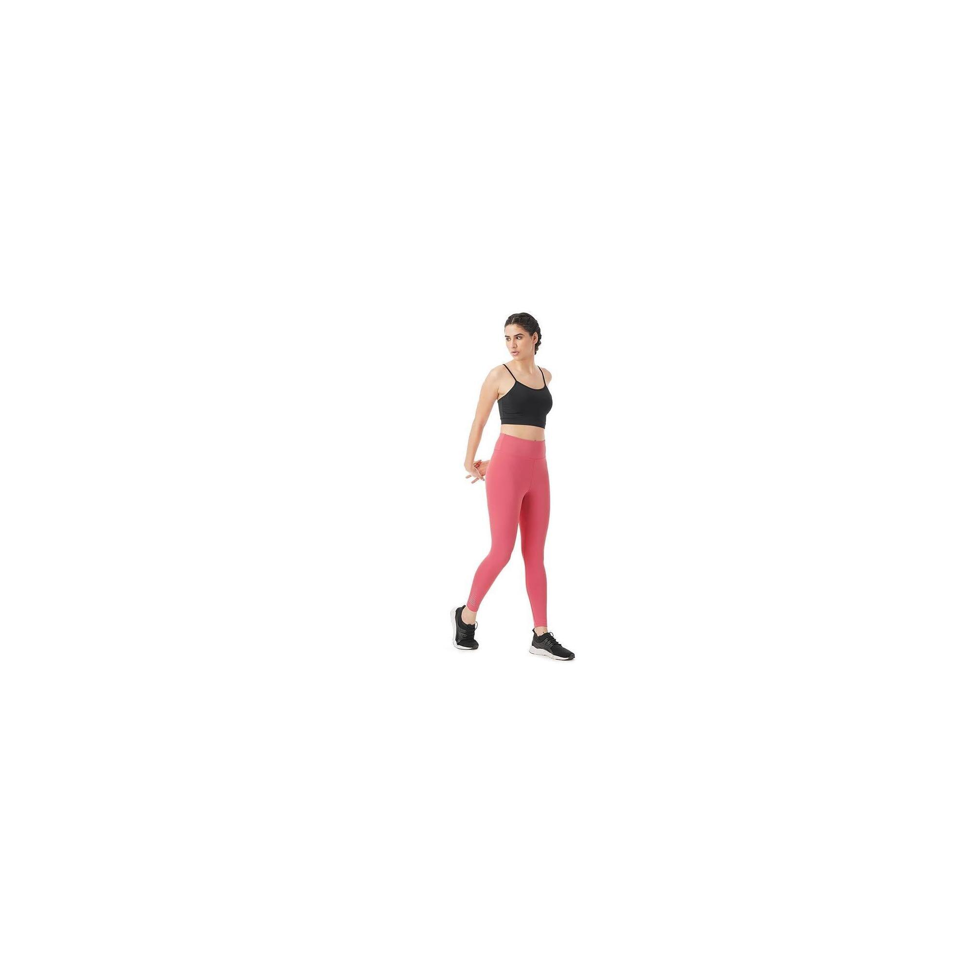 Colanti dama de fitness modelatori cu talie inalta, marimea L, 85x32x34, roz