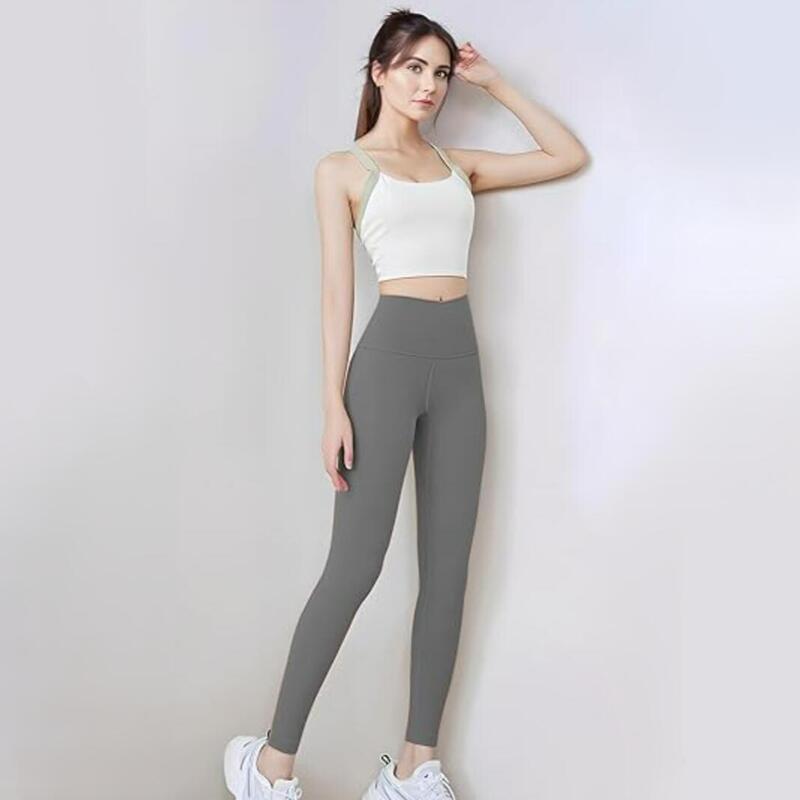 Colanti dama de fitness modelatori cu talie inalta, marimea S, 83 x 28 x 30, gri