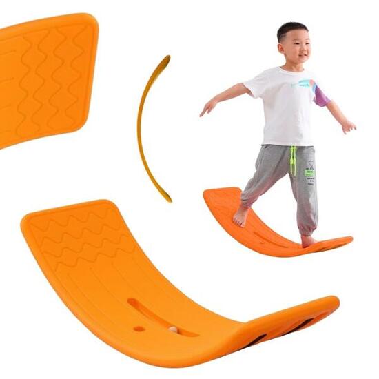 Wackelbrett Mit Ball - Orange
