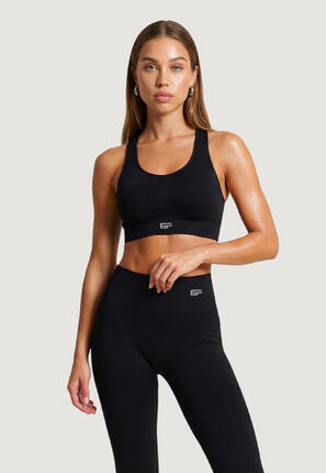 WOMEN'S Bandeau TOP ACTIVE SCHWARZ