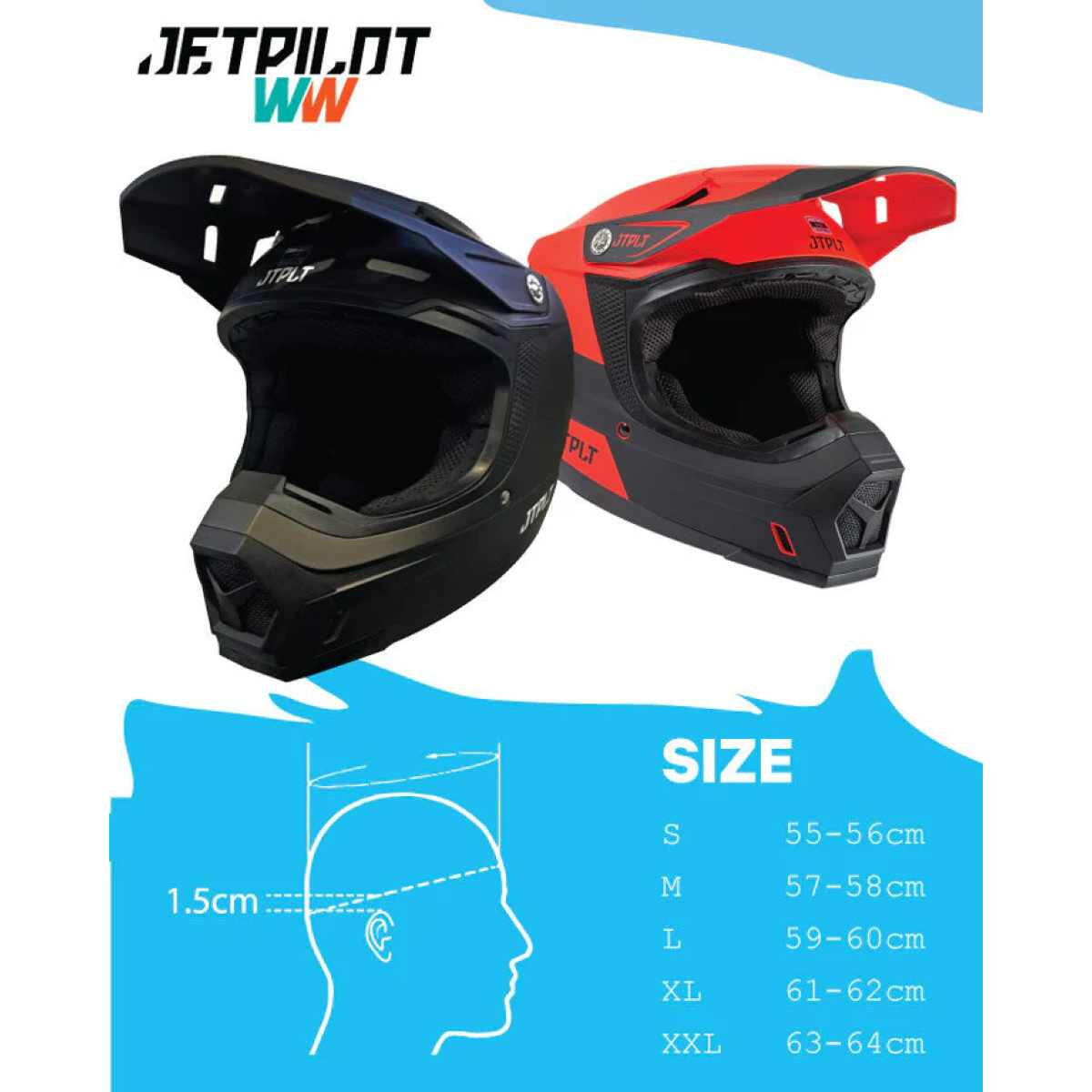 Kask Jetpilot Vault Helmet Black 2026 5/5