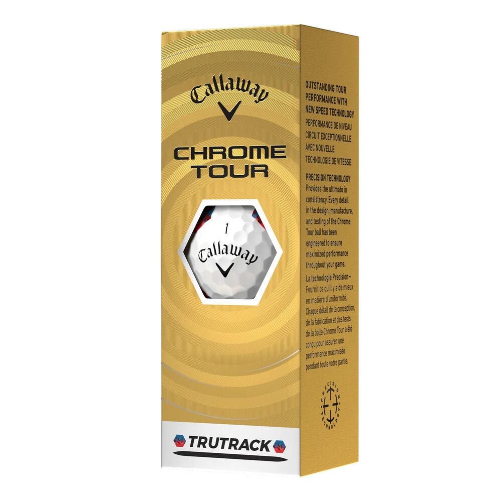 Callaway Chrome Tour Trutrack Scatola da 12 palline da golf 2/4