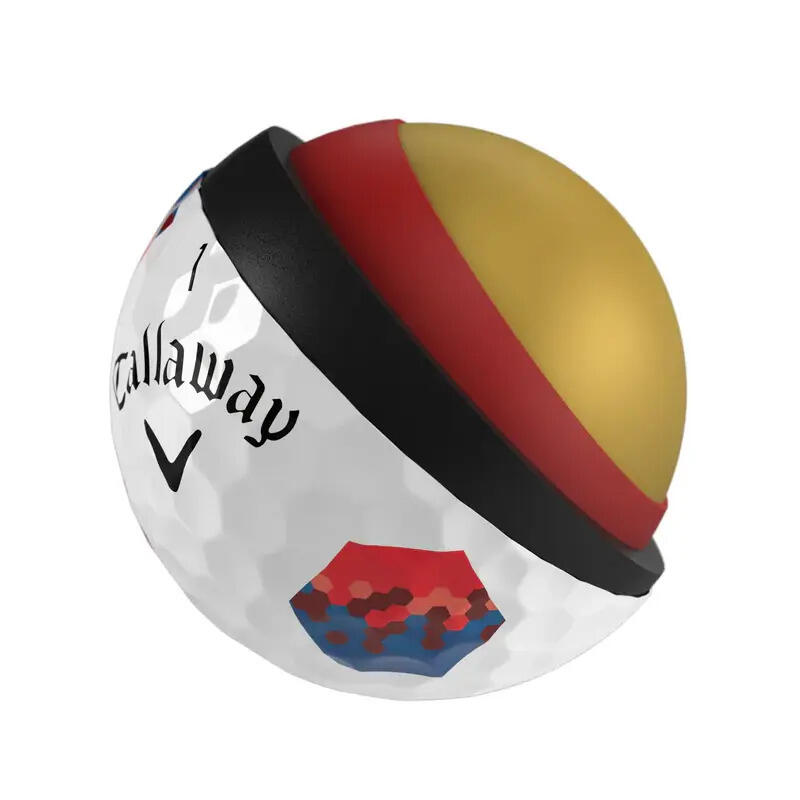 Callaway Chrome Tour Trutrack Scatola da 12 palline da golf 4/4