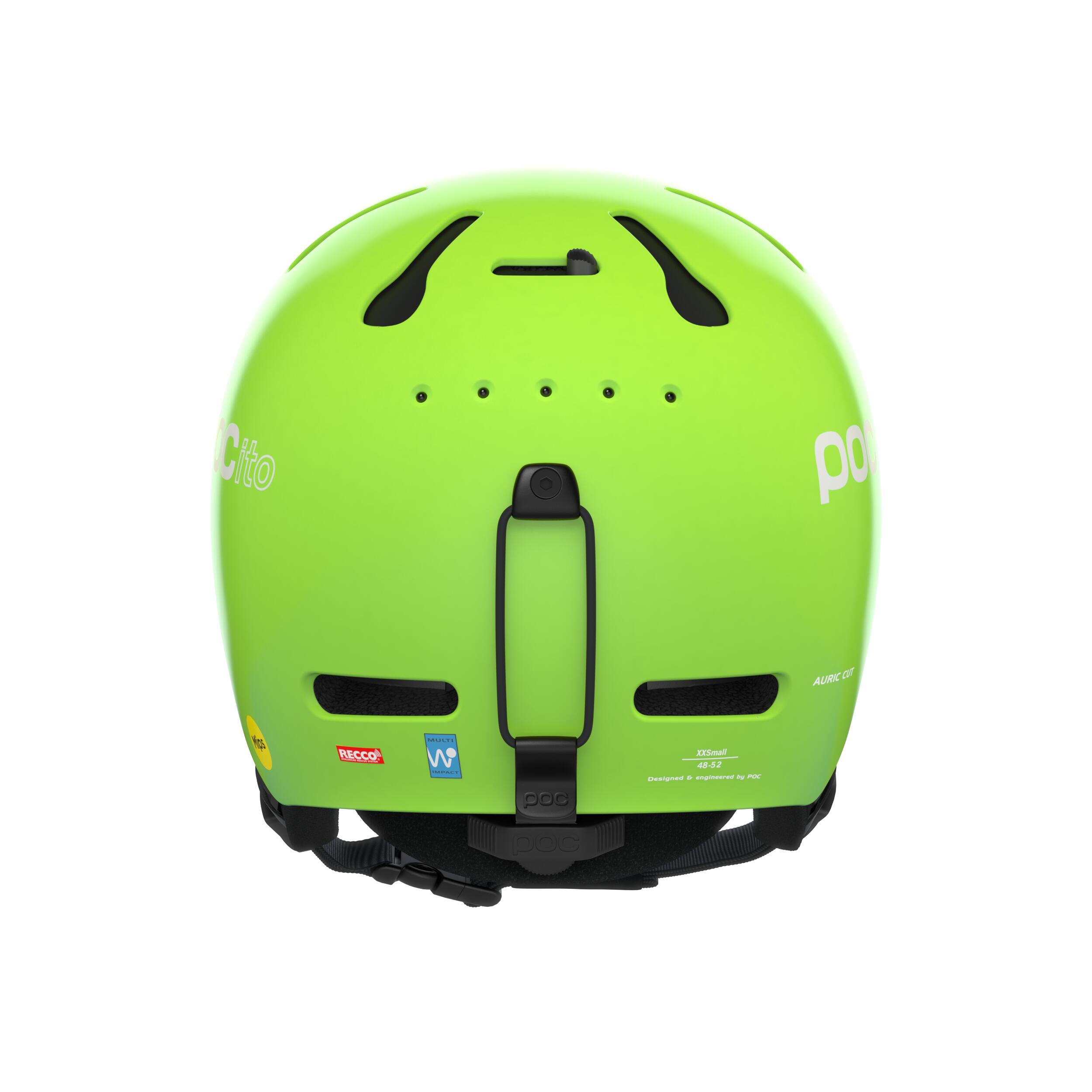 POCito Auric Cut MIPS Fluorescent Yellow XXS 4/4