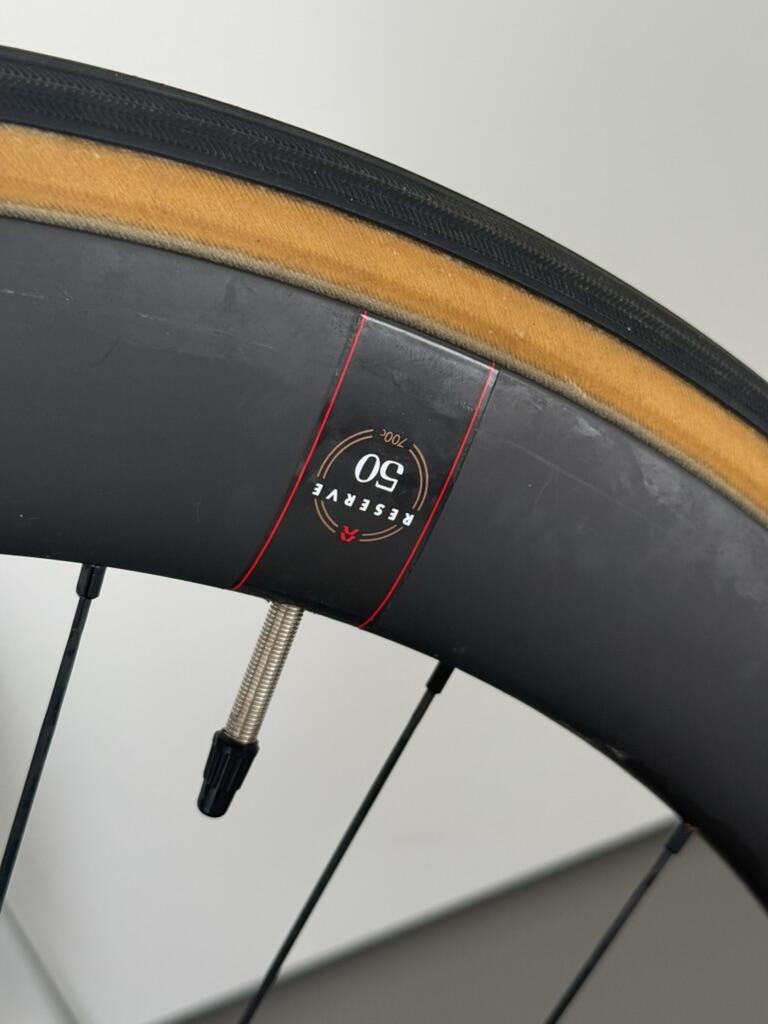 Tussen Particulieren - Reserve - Cervelo Wielset 50 - disc - ultegra 5/7