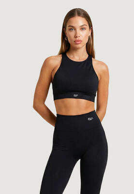 Bandeau top top go dames zwart