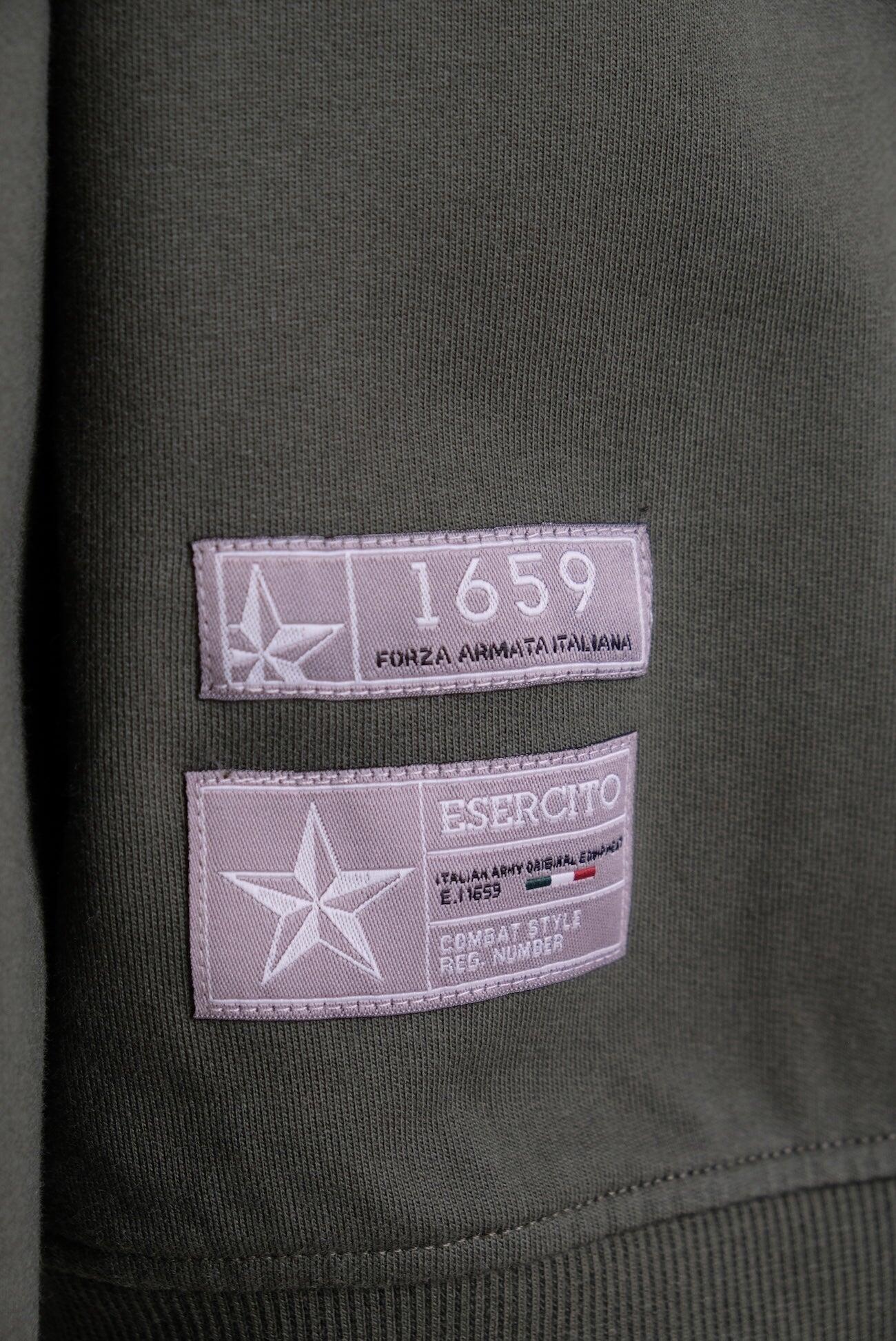 Felpa Esercito girocollo uomo 4/4