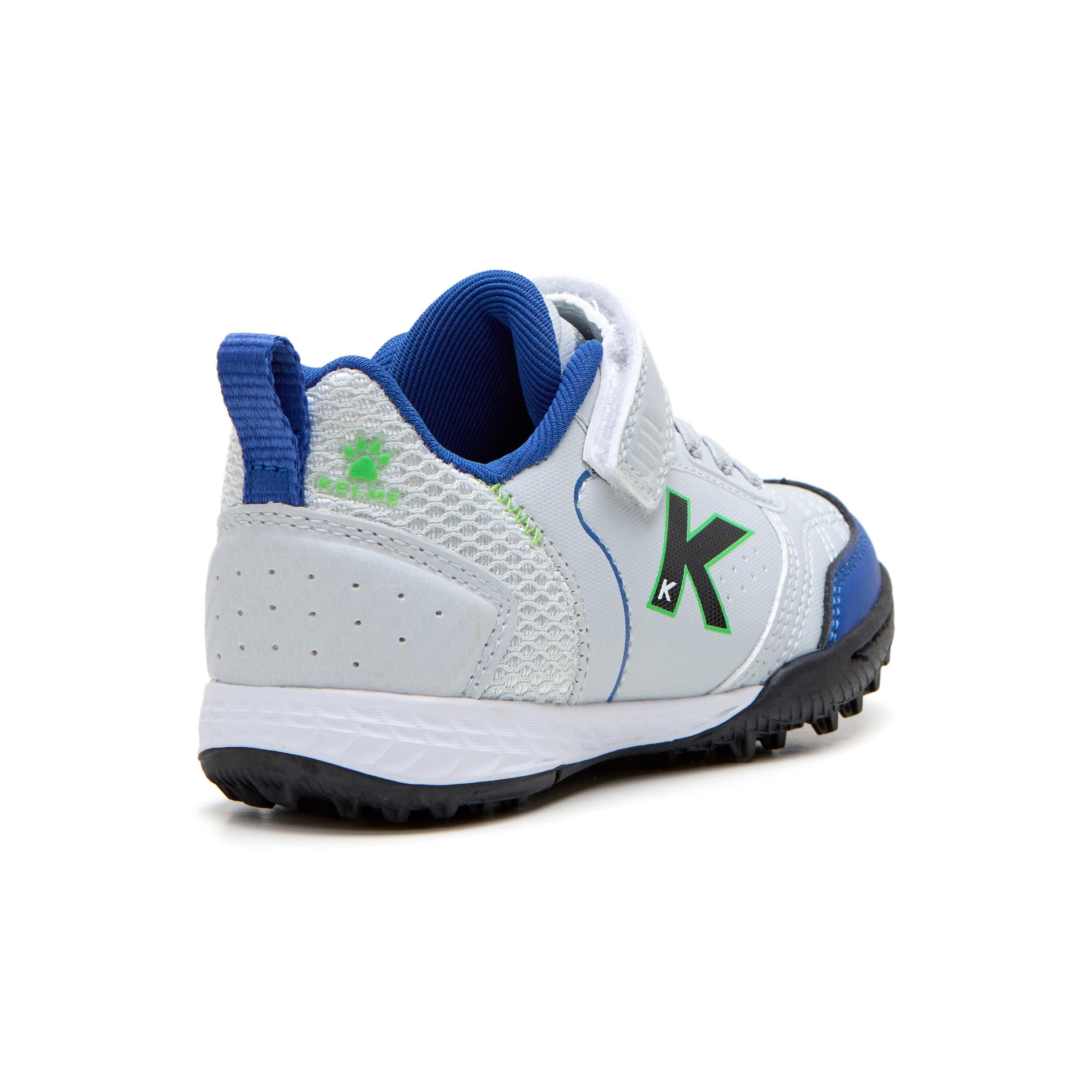 Kelme Zapatillas De Niño Goleiro Turf Elastic Gris Unisex 3/4