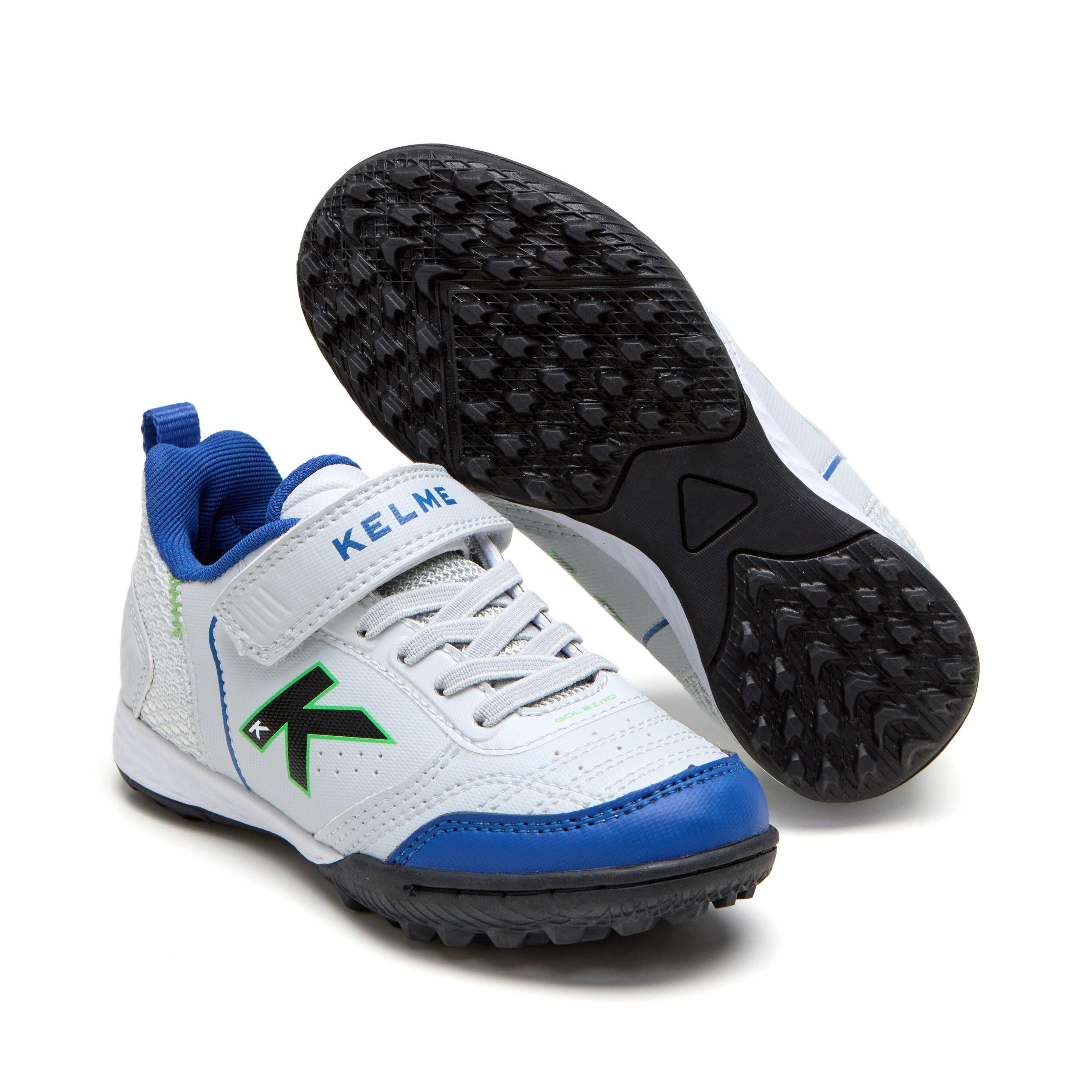 Kelme Zapatillas De Niño Goleiro Turf Elastic Gris Unisex 2/4