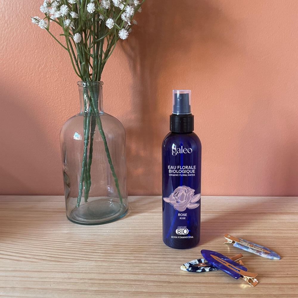 Eau florale de rose biologique 2/3