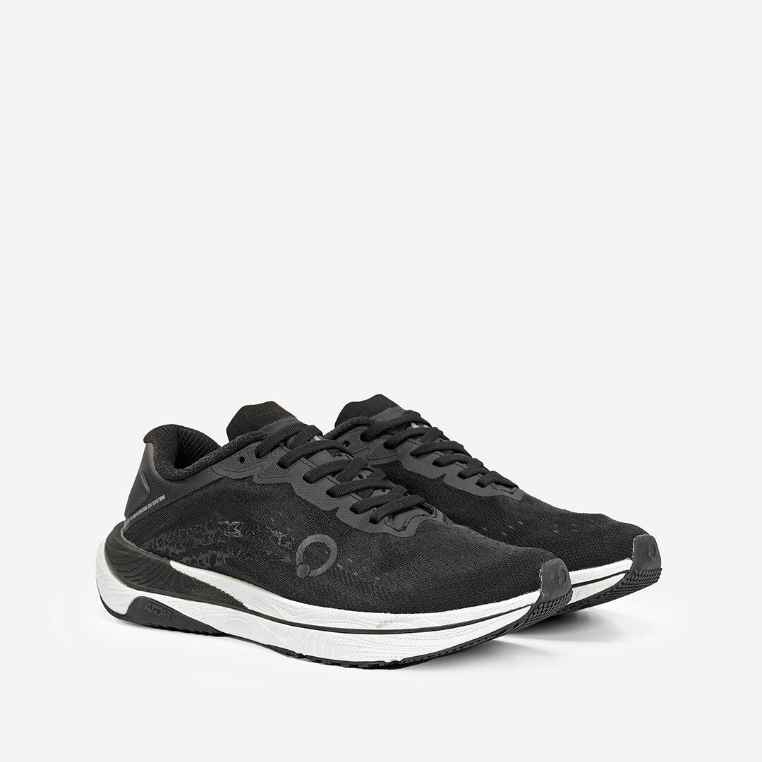 Scarpa da Corsa Running Uomo Tessile ATOM AT164 CITIUS RUN BLACK WHITE 6/7