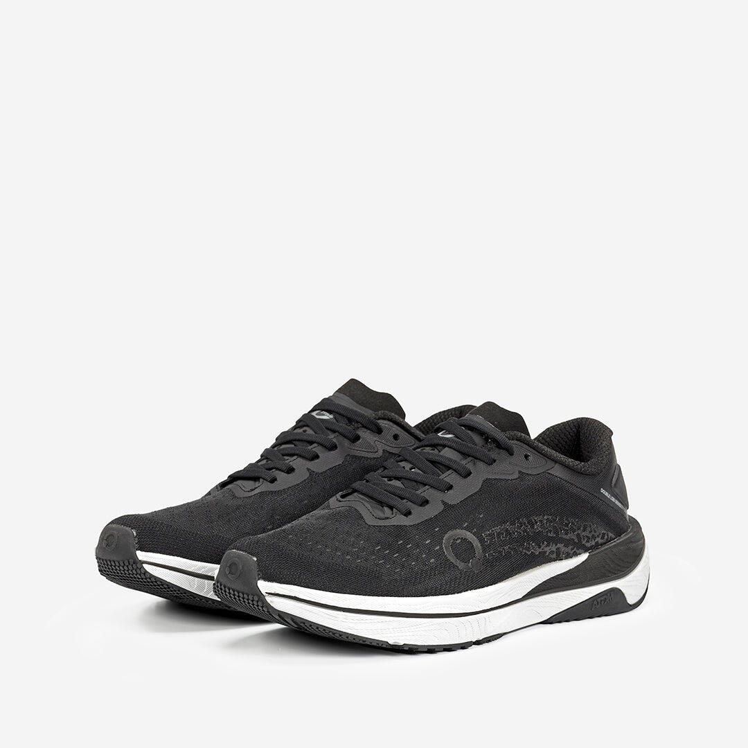 Scarpa da Corsa Running Uomo Tessile ATOM AT164 CITIUS RUN BLACK WHITE 5/7