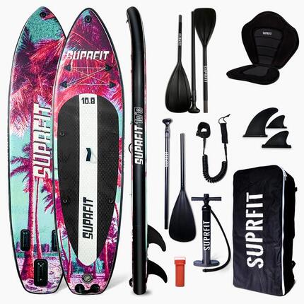 Suprfit Stand-Up Paddling Board Miami Mint avec siège kayak et pagaie