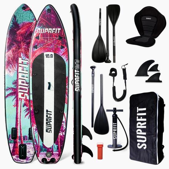 Suprfit Stand-Up Paddling Board Miami Mint avec siège kayak et pagaie