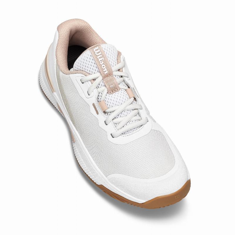 Zapatillas Wilson Intrigue Pro Clay Blanco Rosa Mujer 4/5