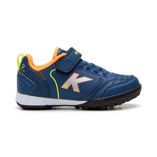 Kelme Zapatillas De Niño Goleiro Turf Elastic Azul Unisex