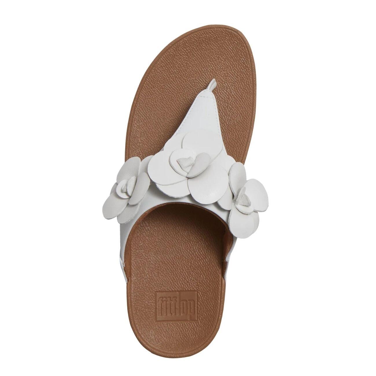 FITFLOP FitFlop Lulu Flower teenslipper  WIT 42 5/7
