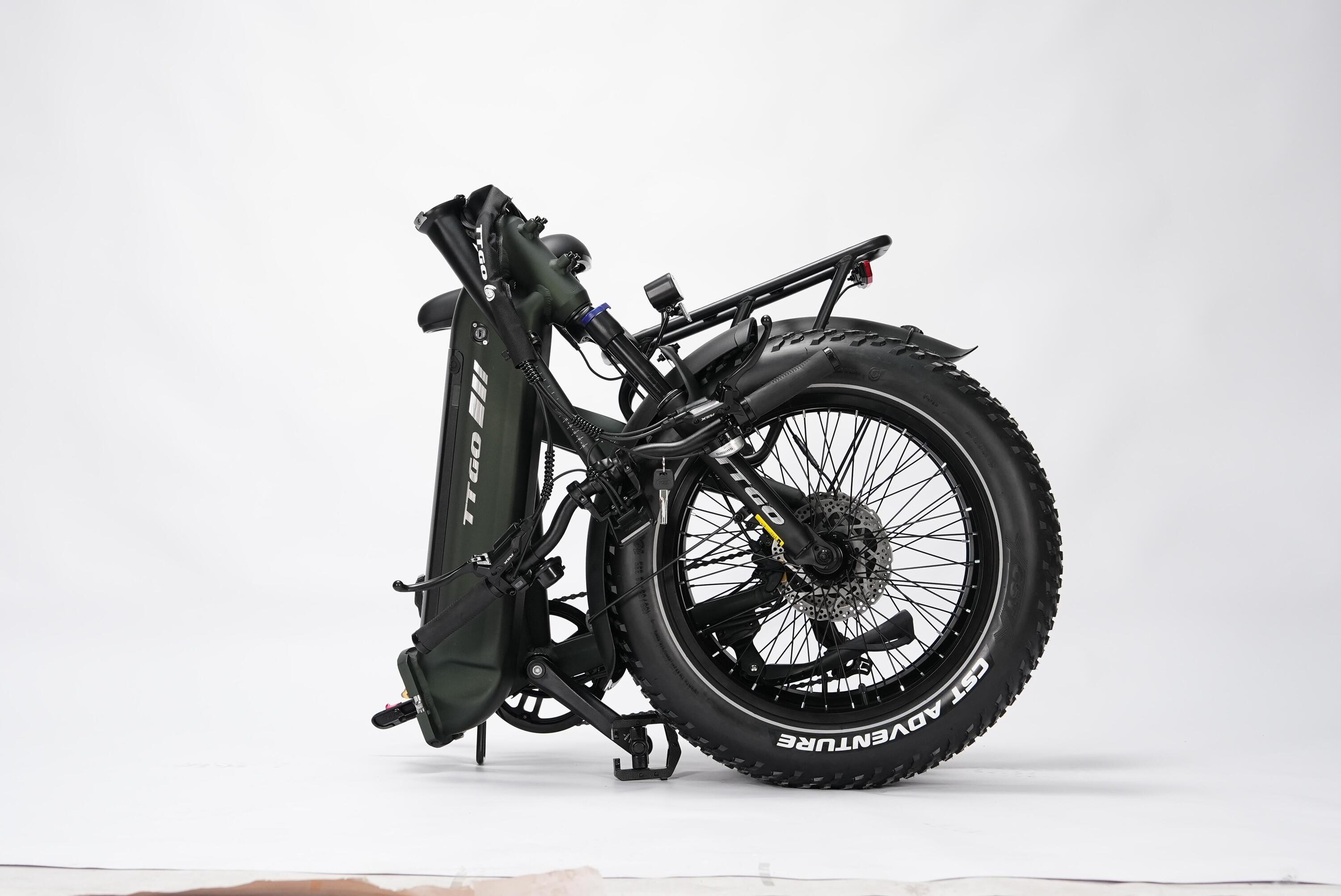 F6 Boost Bicicleta eléctrica 20" fatbike 48V 250W 140km 70Nm 3/4