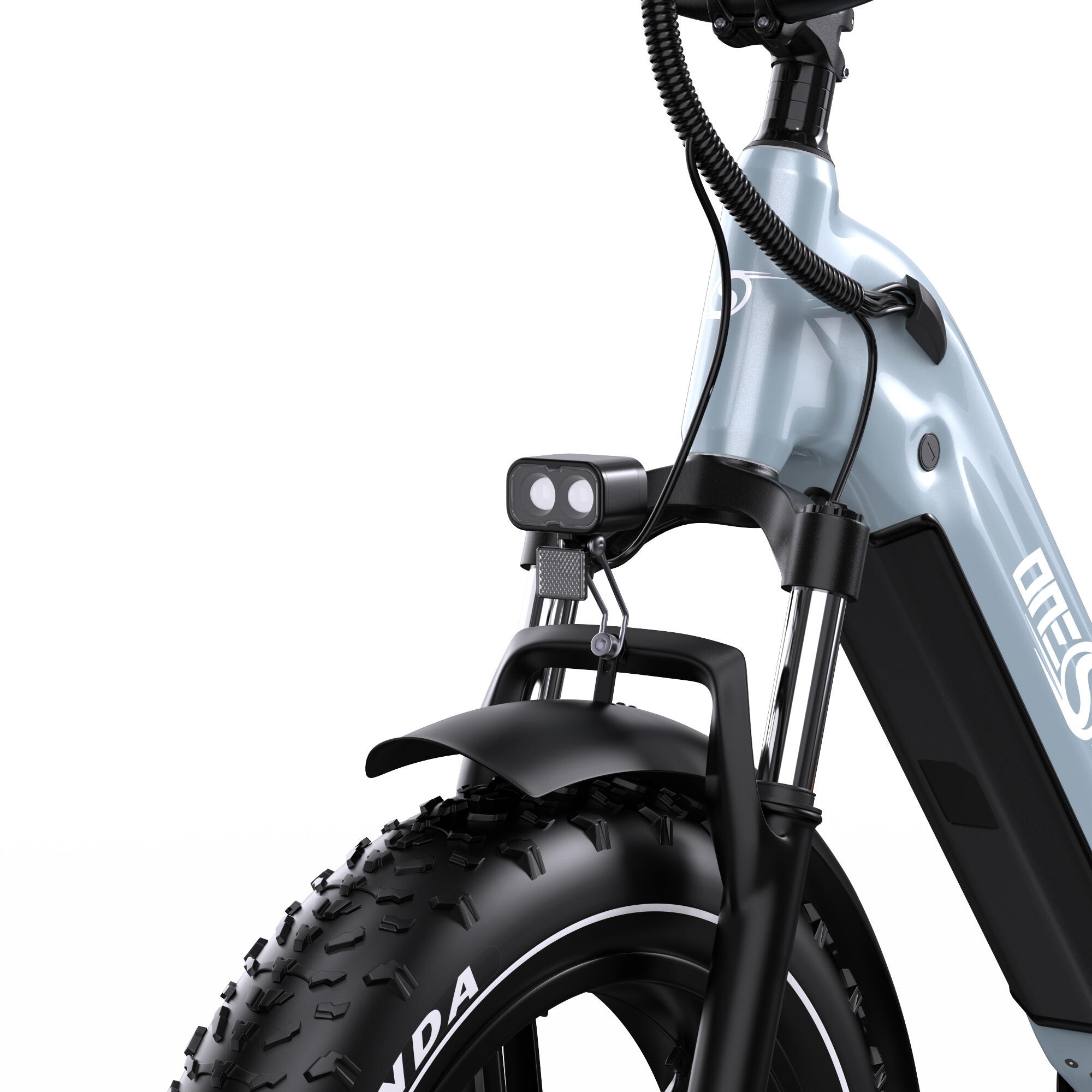 Bicicleta Elétrica Todo-o-Terreno ONESPORT OT08 com Bateria de 48V 18Ah 6/7