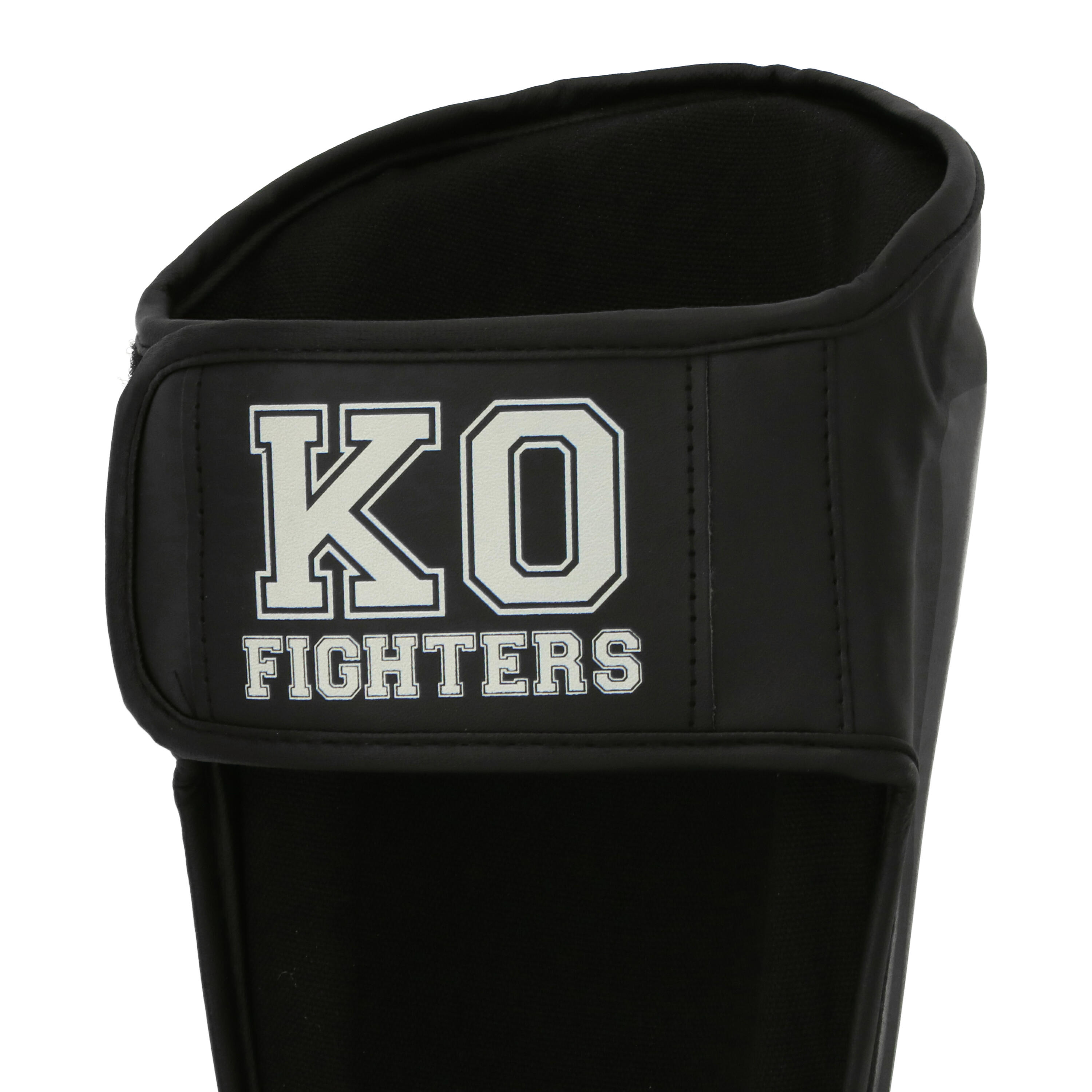 KO Fighters – Protège-tibias Kickboxing – Muay Thai & MMA – Noir 4/7