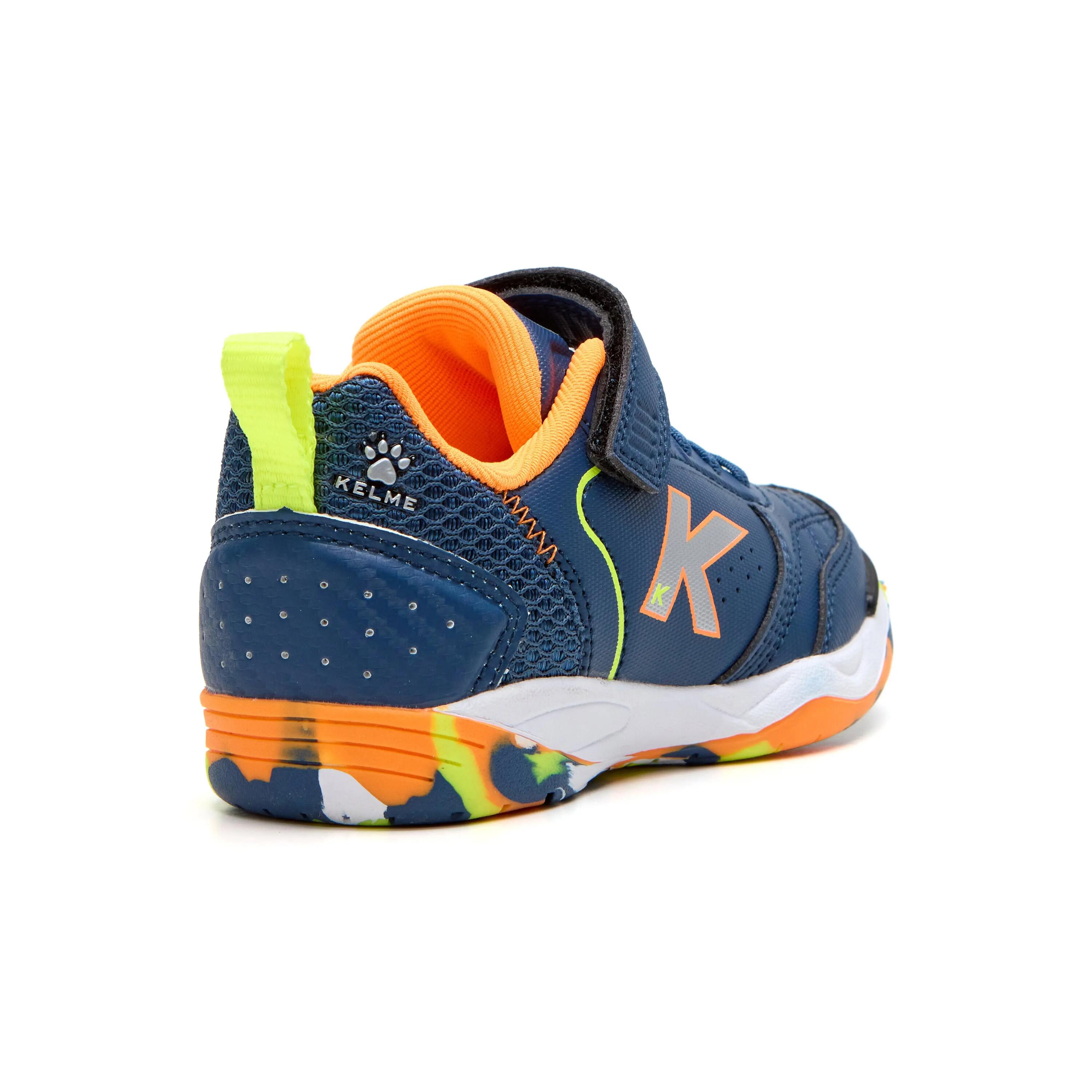 Kelme Zapatillas De Niño Goleiro Elastic Indoor Azul Unisex 3/4