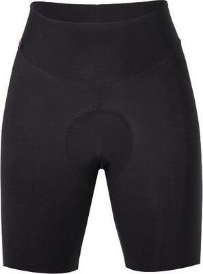 Pantaloncini da ciclismo senza spalline Santini Kickoff Nero Donna