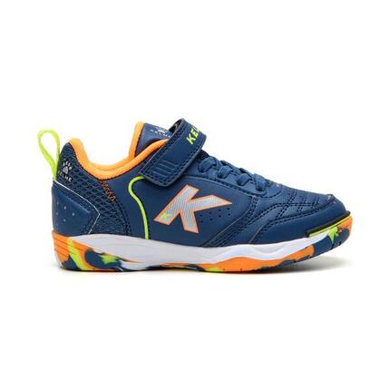 Kelme Zapatillas De Niño Goleiro Elastic Indoor Azul Unisex
