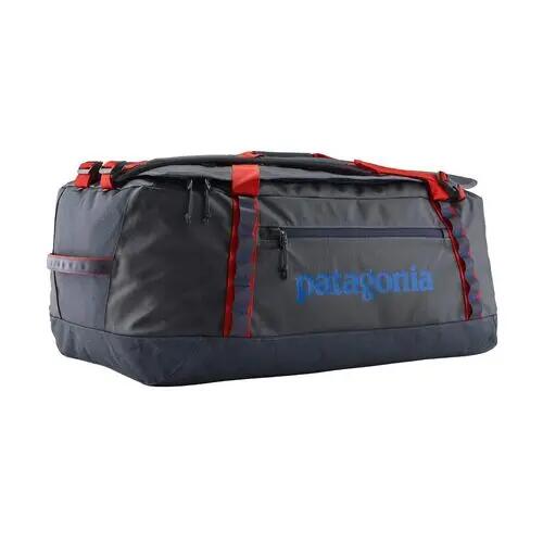 Bolsa Negra Patagonia Hole® Duffel 70L Matte Smolder Blue Amanita Red con Base 5/5