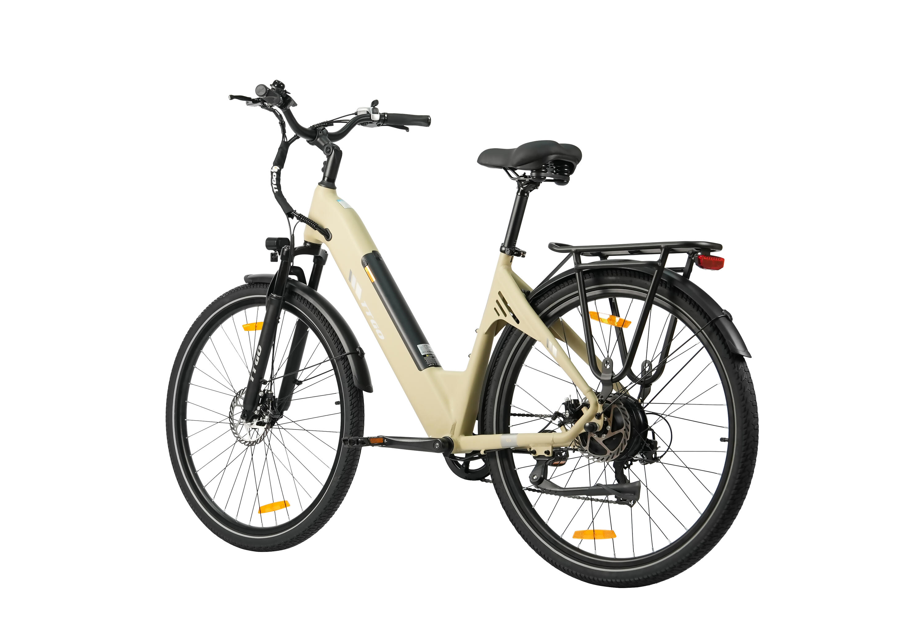 C3SE Bicicleta eléctrica 28" 36V 250W 120km Shimano 7v ciudad 4/6
